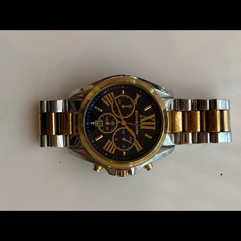 Silver and Gold Michael Kors watch